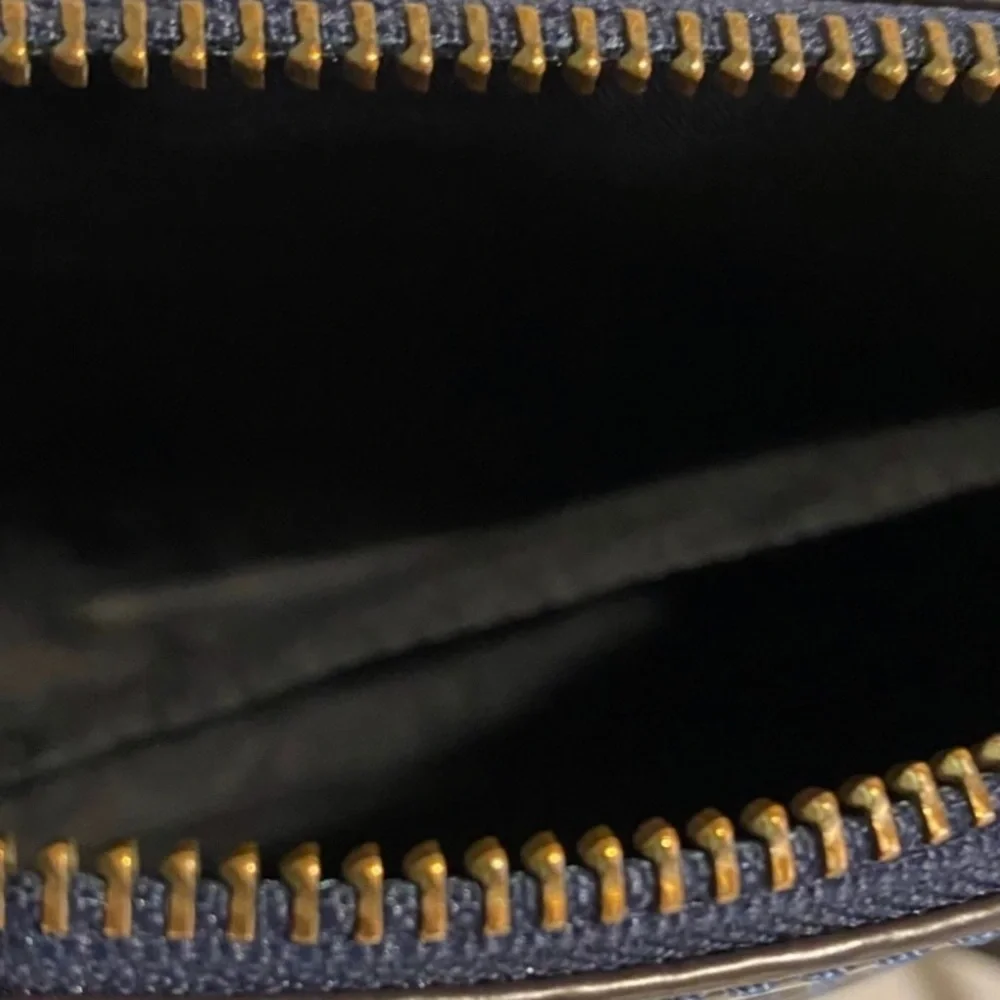 Rebecca Minkoff patent blue Leather Crossbody Bag